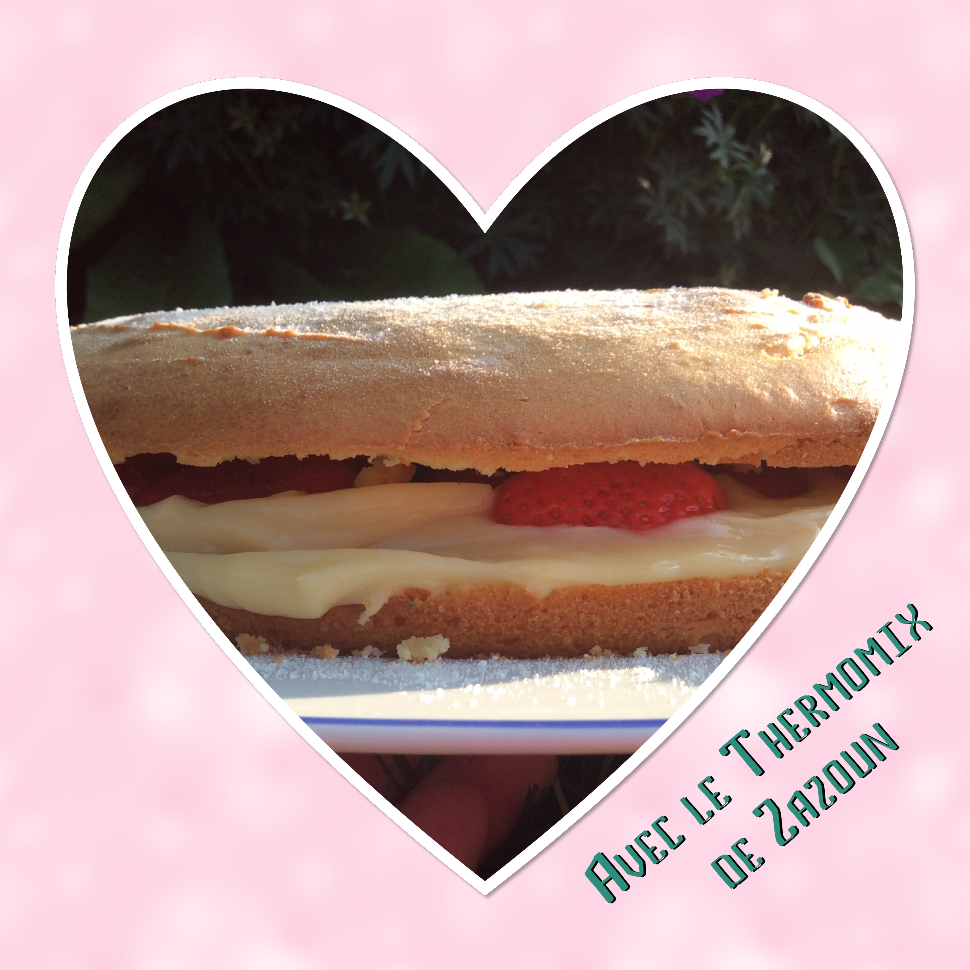 Gateau Lorrain Aux Fraises Thermomix Et Sans Avec Le Thermomix Et Le Cookeo De Zazoun