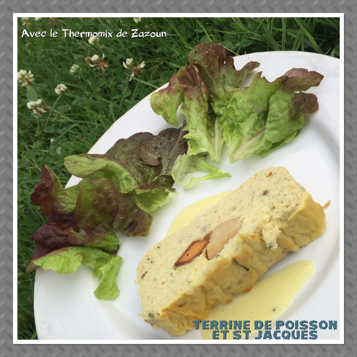 Terrine de poisson aux St Jacques thermomix ou autre robot Avec le