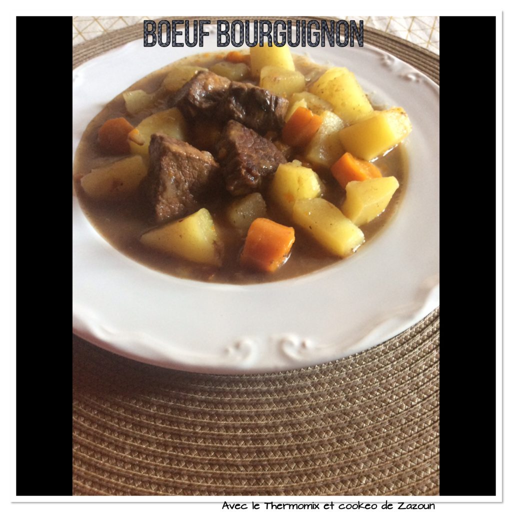 Boeuf Bourguignon Cookeo Sans Vin Avec Pomme De Terre Boeuf Bourguignon Sauce Onctueuse Cookeo 18 Bœuf bourguignon au cookeo ou Cocotte minutes | Avec le Thermomix et le