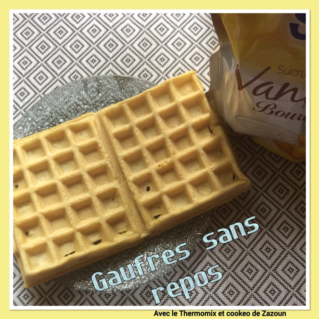 Gaufre Thermomix Sans Repos