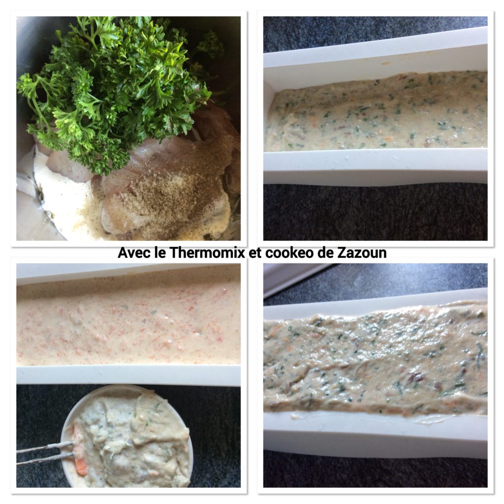 Terrine aux deux poissons Thermomix ou autre robot même simple possible