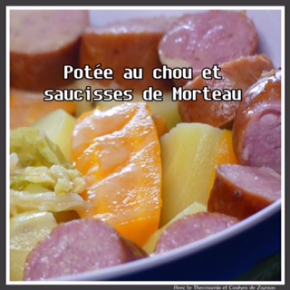 Potée au chou et à la saucisses de Morteau (ou Montbéliard) au thermomix
